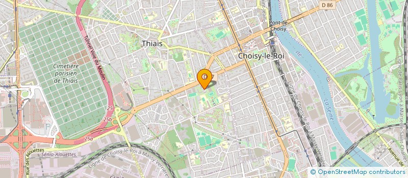 localisation de l'entreprise 851 287 904   THIAIS