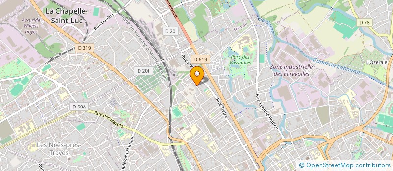 localisation de l'entreprise 851 304 873 à TROYES