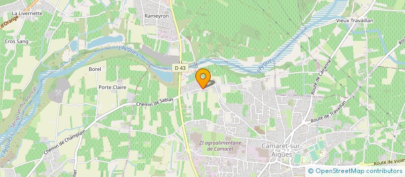 localisation de l'entreprise 851 305 599   BEAUNE-D'ALLIER