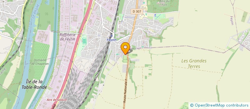 localisation de l'entreprise 851 316 661   FEYZIN