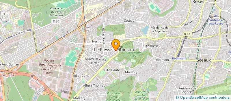 localisation de l'entreprise 851 318 873 à LE PLESSIS-ROBINSON