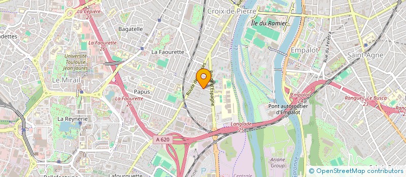 localisation de l'entreprise 851 322 297   TOURNEFEUILLE