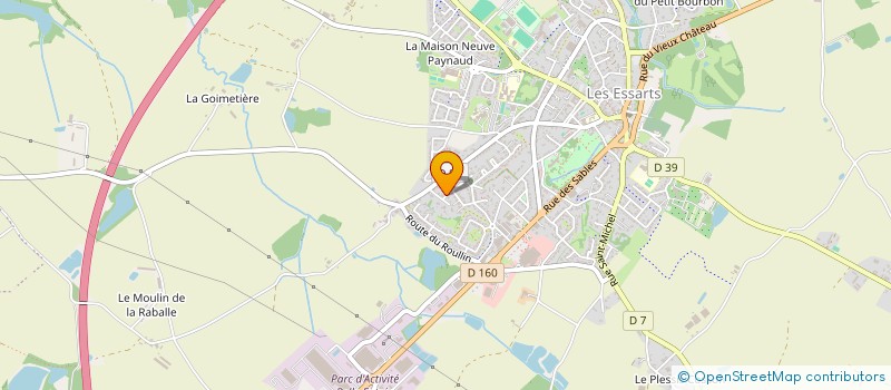 localisation de l'entreprise 851 331 884   SAINT-MARTIN-DES-NOYERS