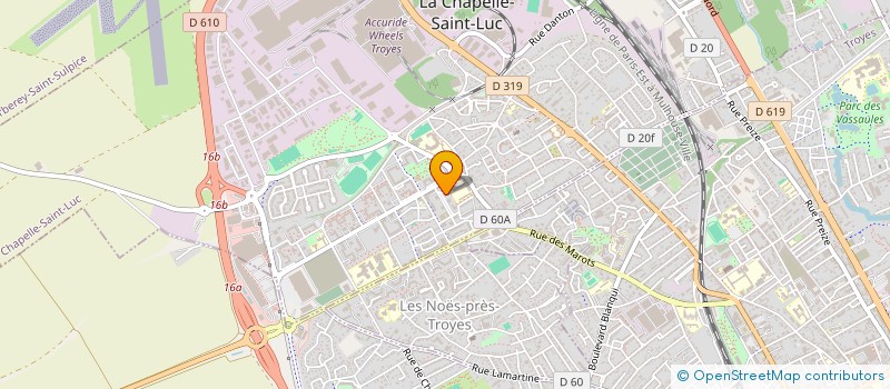 localisation de l'entreprise 851 332 932 à LA CHAPELLE-SAINT-LUC