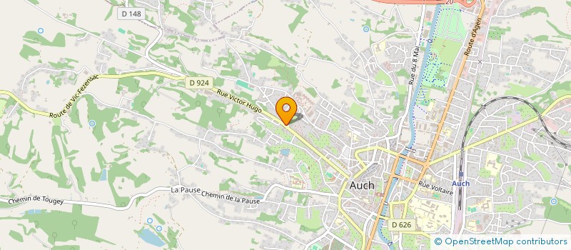 localisation de l'entreprise 851 339 572   AUCH