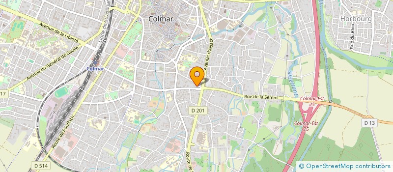 localisation de l'entreprise 851 343 871   COLMAR