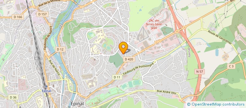 localisation de l'entreprise 851 346 098   EPINAL