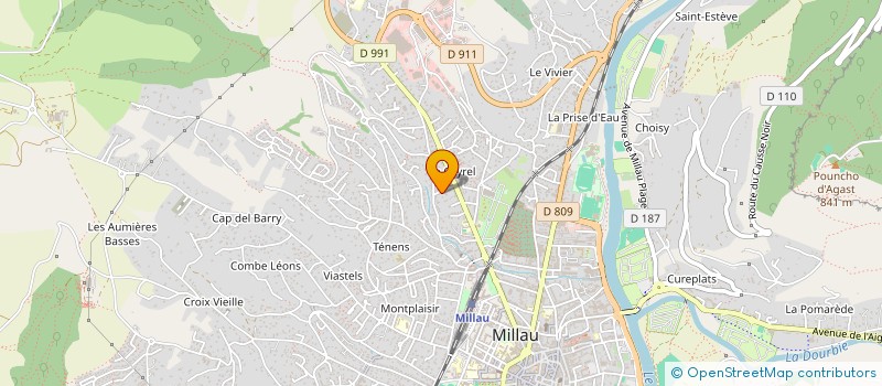 localisation de l'entreprise 851 348 839   LA ROQUE STE MARGUERITE