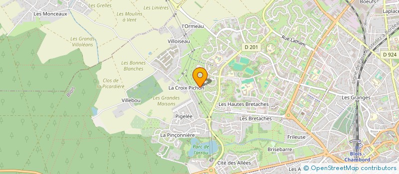 localisation de l'entreprise 851 358 101   BLOIS