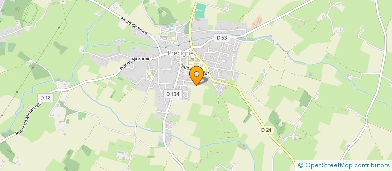 localisation de l'entreprise 851 364 935   PRECIGNE