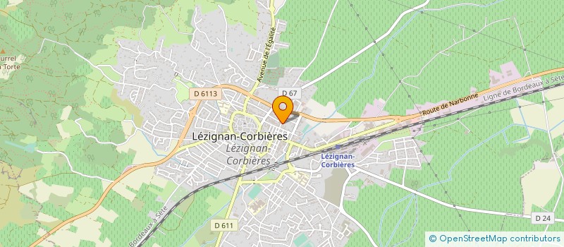localisation de l'entreprise 851 365 445  à MEZE