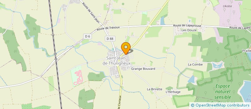localisation de l'entreprise 851 367 938   SAINT-JEAN-DE-THURIGNEUX