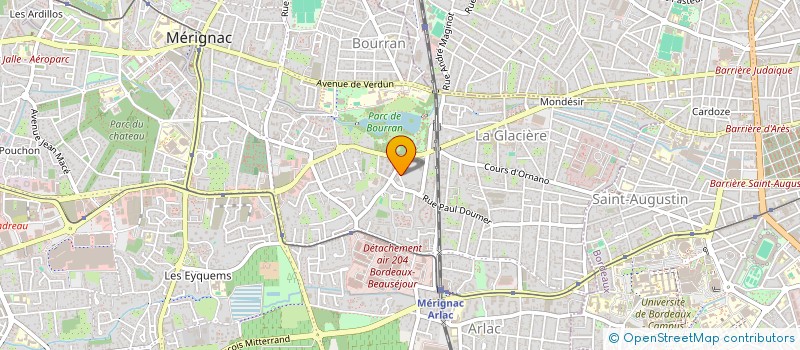 localisation de l'entreprise 851 372 151   MERIGNAC