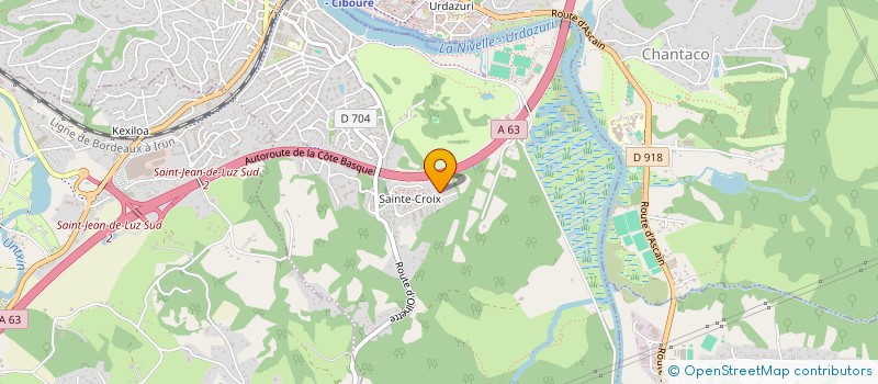 localisation de l'entreprise 851 382 218   CIBOURE