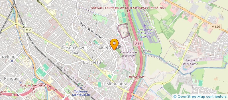 localisation de l'entreprise 851 387 415 à TOULOUSE