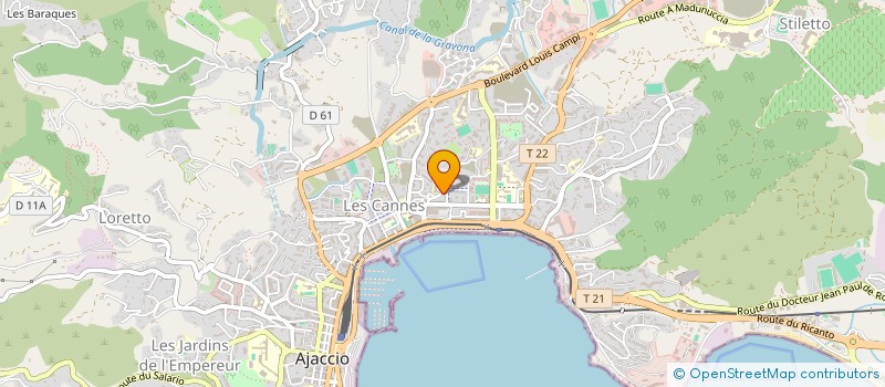 localisation de l'entreprise 851 406 199   AJACCIO