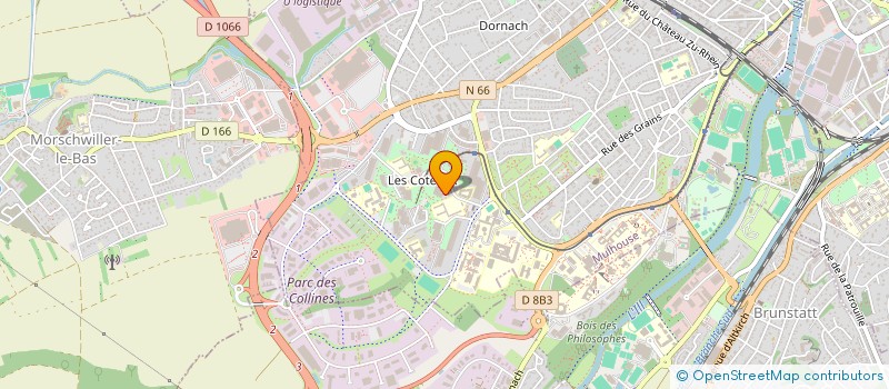 localisation de l'entreprise 851 406 298   MULHOUSE