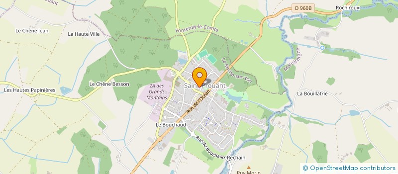 localisation de l'entreprise 851 407 411   SAINT-PROUANT