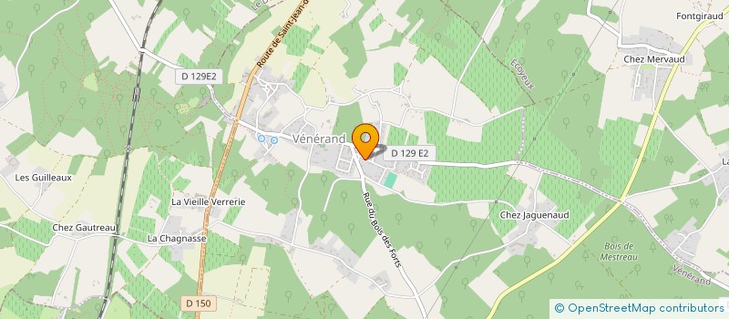 localisation de l'entreprise 851 411 744   VENERAND