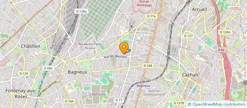 localisation de l'entreprise 851 443 051 à BAGNEUX