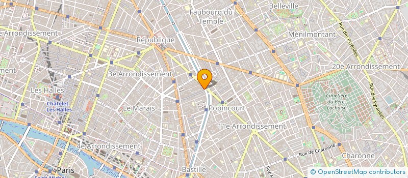 localisation de l'entreprise 851 446 195   PARIS