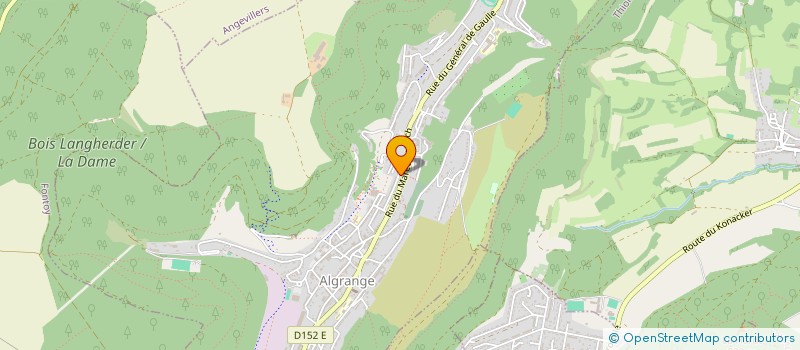 localisation de l'entreprise 851 450 601   ALGRANGE