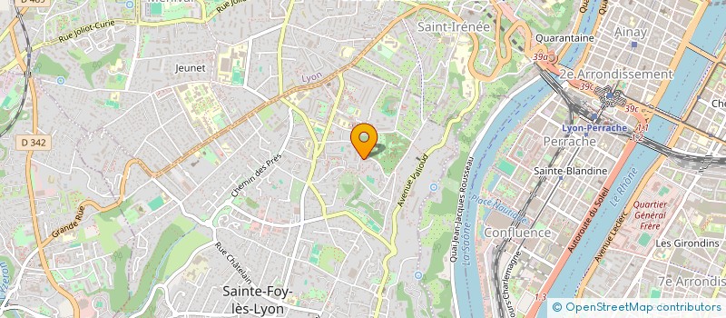 localisation de l'entreprise 851 458 893   LYON