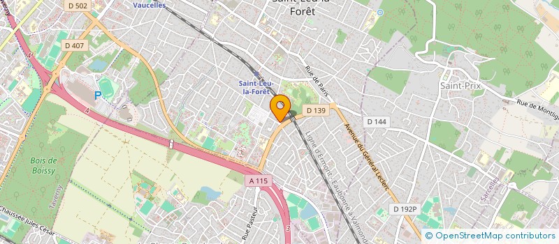 localisation de l'entreprise 851 461 566   PUISEUX-PONTOISE