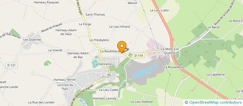 localisation de l'entreprise 851 482 117   BRIX