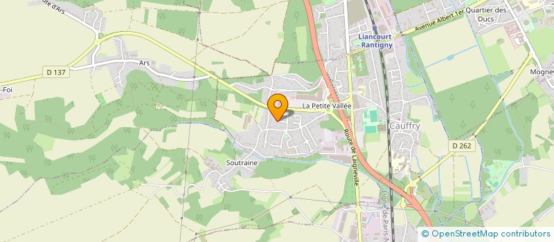localisation de l'entreprise 851 489 112 à CAUFFRY
