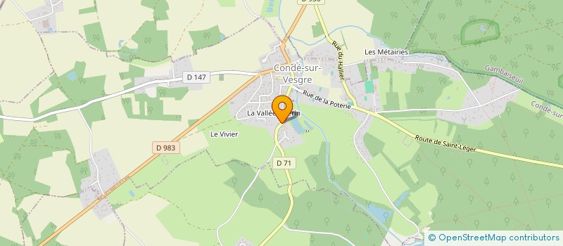 localisation de l'entreprise 851 496 422   CONDE-SUR-VESGRE