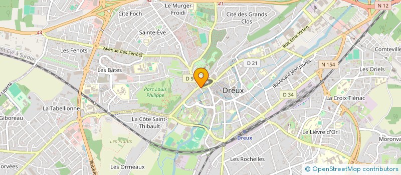 localisation de l'entreprise 851 516 716 à DREUX