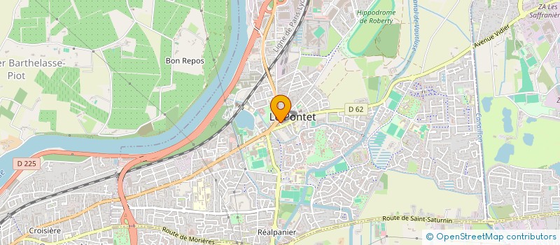 localisation de l'entreprise 851 540 989   LE PONTET