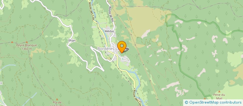 localisation de l'entreprise 851 543 223   BORDERES-LOURON