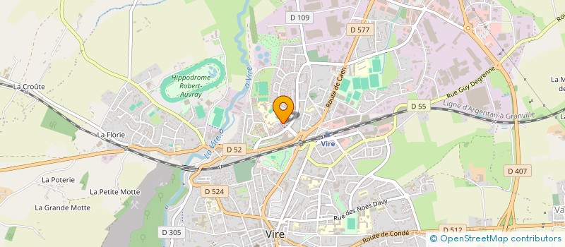 localisation de l'entreprise 851 545 186   VIRE-NORMANDIE