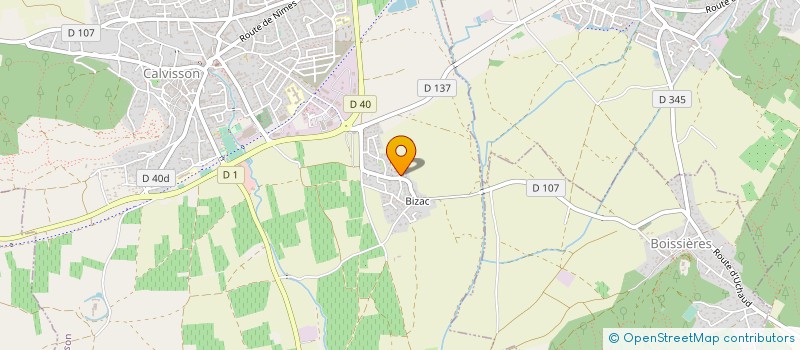 localisation de l'entreprise 851 554 394   CALVISSON