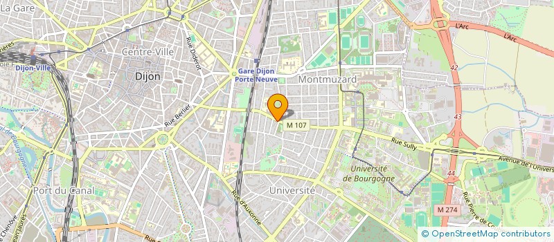 localisation de l'entreprise 851 560 870   DIJON