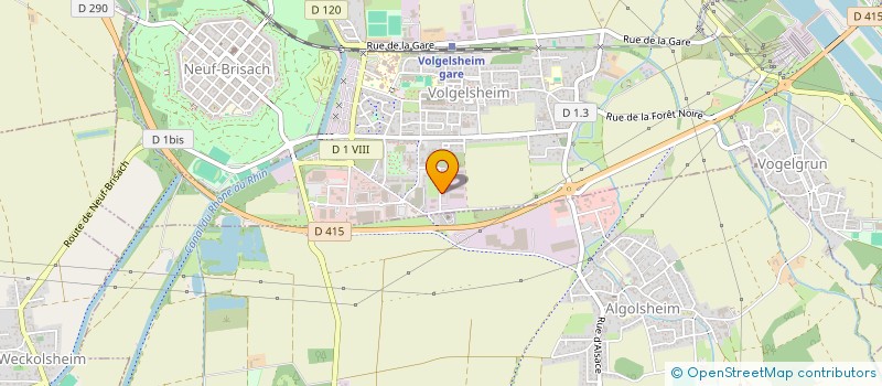 localisation de l'entreprise 851 580 365   VOLGELSHEIM