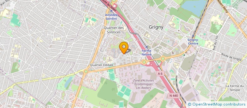 localisation de l'entreprise 851 581 256   GRIGNY