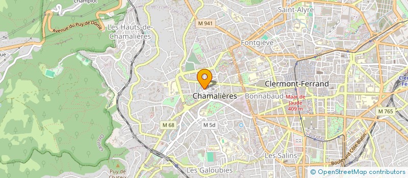 localisation de l'entreprise 851 599 563   CLERMONT-FERRAND