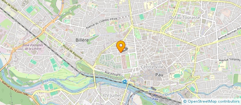 localisation de l'entreprise 851 610 170  à PAU