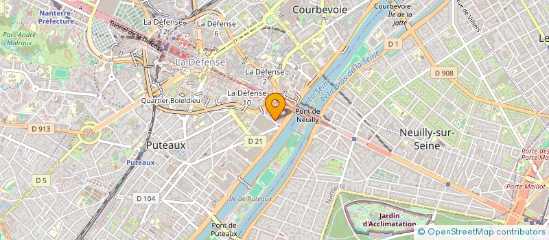 localisation de l'entreprise 851 623 603 à COLOMBES