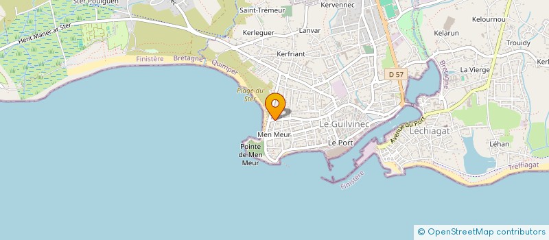 localisation de l'entreprise 851 627 190   GUILVINEC