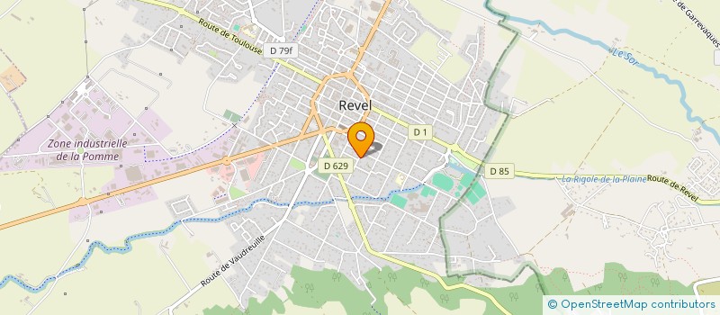 localisation de l'entreprise 851 628 594   REVEL