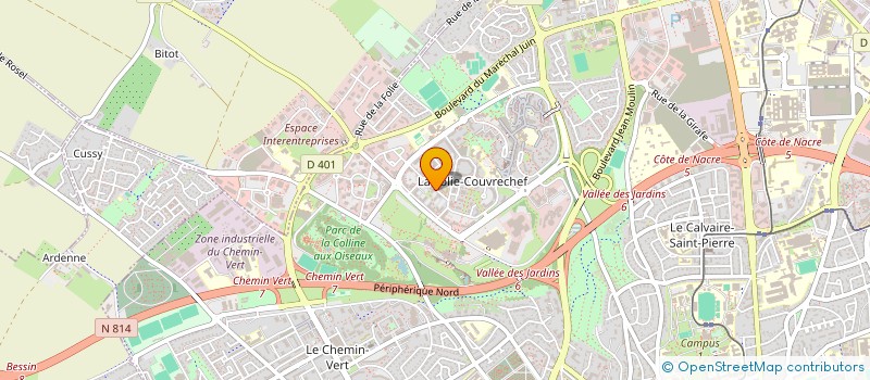 localisation de l'entreprise 851 630 004 à CAEN