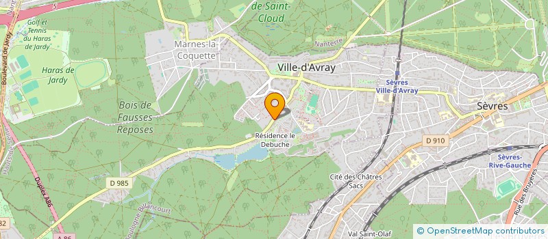 localisation de l'entreprise 851 632 273   MEUDON