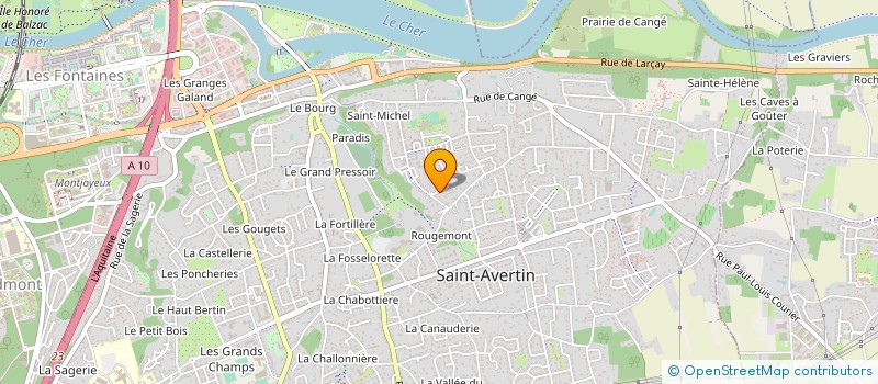 localisation de l'entreprise 851 638 445   LA MEMBROLLE-SUR-CHOISILLE