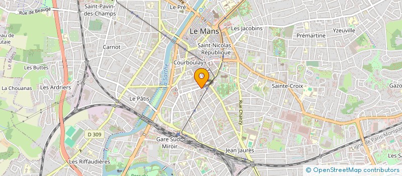 localisation de l'entreprise 851 641 191   LE MANS