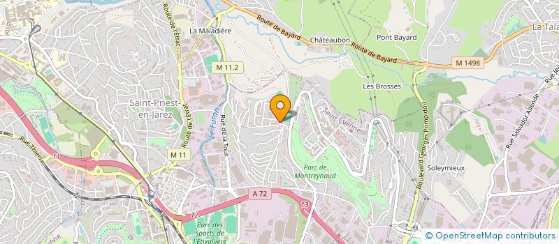 localisation de l'entreprise 851 641 621   SAINT-ETIENNE