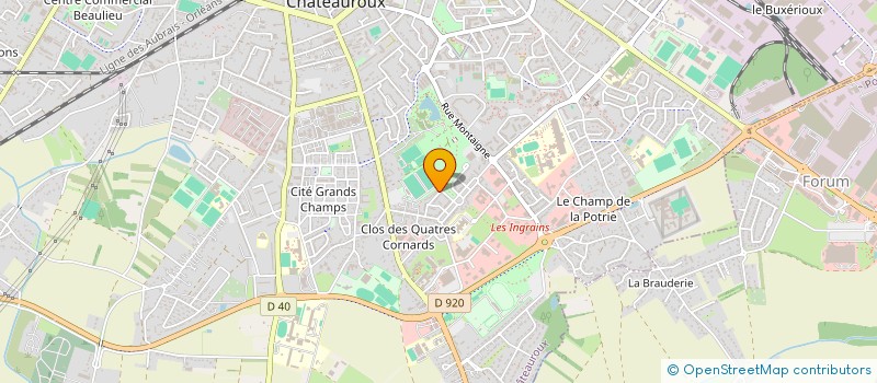 localisation de l'entreprise 851 654 962 à CHATEAUROUX